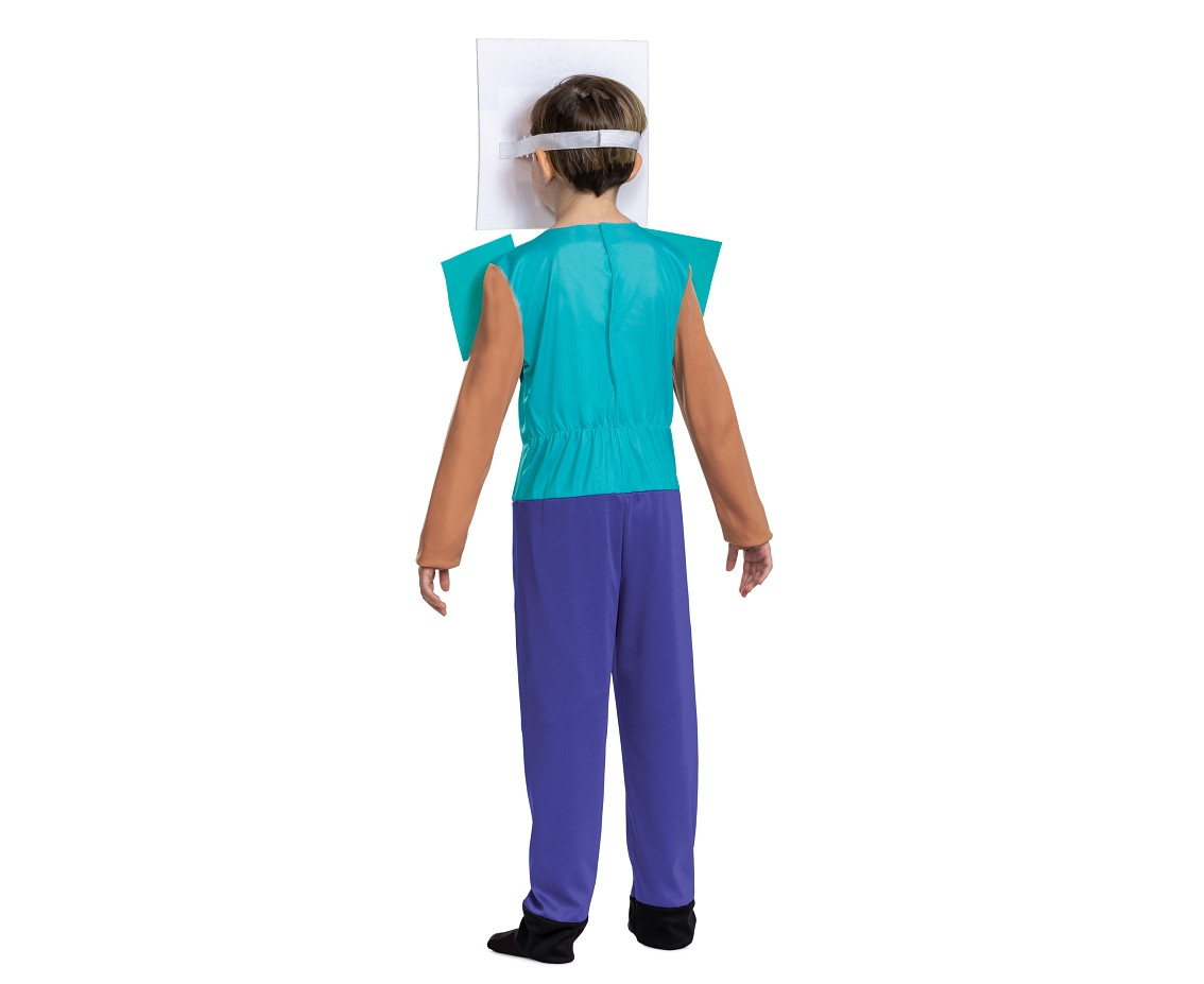 Costume Steve - Minecraft (license), size. M (7-8 year)